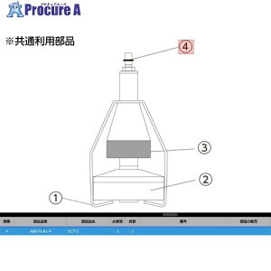 KTC ABX70-A1-4 �J�v�� ABX70-A1-4 1�� ����381-9551 �y�����s�x���ρz