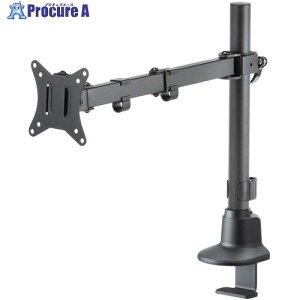 SANWA ���j�^�[�A�[�� �f�B�X�v���C�A�[�� ���^�N�����v �ω׏d9kg 3�֐߃A�[�� 32�C���`�܂őΉ� �u���b�N CR-LAC116BK 1�� ����716-2852 ���l��l����s��