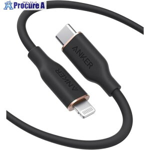 Anker PowerLine III Flow USB-C �� ���C�g�j���O �P�[�u�� 1.8m �~�b�h�i�C�g�u���b�N A8663N11 1�{ ��635-6485