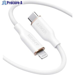 Anker PowerLine III Flow USB-C �� ���C�g�j���O �P�[�u�� 1.8m �N���E�h�z���C�g A8663N21 1�{ ��635-6587