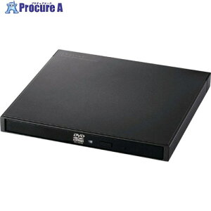 ELECOM �|�[�^�u��DVD�h���C�u USB3.2(Gen1) �������݃\�t�g�t Type-A Type-C �u���b�N LDR-PWA8U3CLBK 1�� ����673-8617