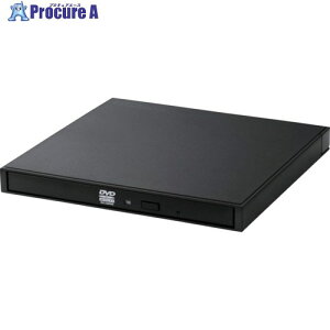 ELECOM DVD�h���C�u Type-C ����Đ����f�[�^�������݁��ҏW �u���b�N LDR-PXA8CU2VBK 1�� ����706-8745