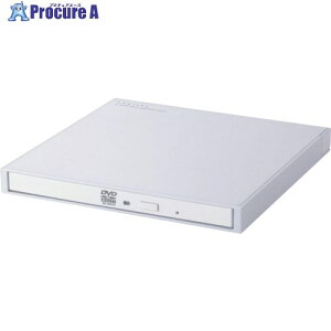 ELECOM DVD�h���C�u Type-C ����Đ����f�[�^�������݁��ҏW �z���C�g LDR-PXA8CU2VWH 1�� ����706-8769