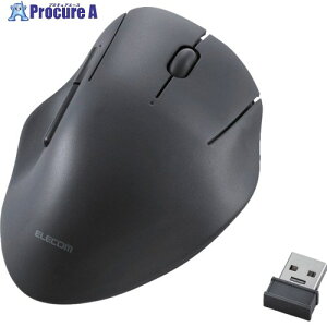 ELECOM �}�E�X SHELLPHA ����2.4GHz 5�{�^�� �R�ێd�l �É��݌v �u���b�N M-SH20DBSKBK 1�� ��572-9676