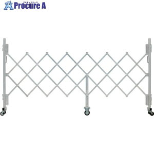 PiCa �o���P�[�h�t�F���X �ȈՃA���~�L���X�^�[�Q�[�g �V���o�[ �S��2646mm GTO-25 1�� ����114-4396
