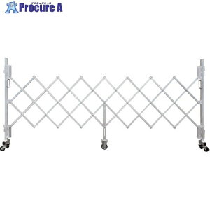 PiCa �o���P�[�h�t�F���X �ȈՃA���~�L���X�^�[�Q�[�g �V���o�[ �S��3002mm GTO-30 1�� ��114-4397