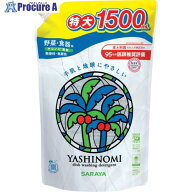 サラヤ 詰替用洗剤 ヤシノミ洗剤 1500mL 30938 1個 ▼205-1785