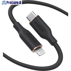 Anker PowerLine III Flow USB-C �� ���C�g�j���O �P�[�u�� 1.8m �~�b�h�i�C�g�u���b�N A8663N11 1�{ ��635-6485