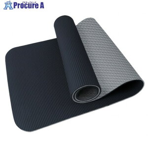 CAR-BOY ���K�}�b�g NBR�X�g���b�`�}�b�g 15mm �u���b�N/�O���[ 60cm×183cm TSM15BK/GY 1�� ����728-2585 �y�����s�x���ρz