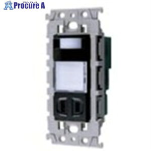 Panasonic �A�h�o���X�V���[�Y �����M���Z���T�t�i�C�g���C�g LED:�d���F ���邳�Z���T�E�R���Z���g�t �u���b�N WTL4065BK 1�� ����733-6190 �y�����s�x���ρz