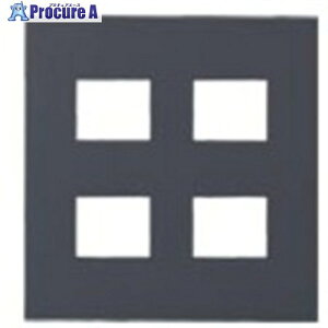 Panasonic ArchiDesign SO-STYLE�ȈՑω΃v���[�g 4�R�p(2�R�{2�R�p) �}�b�g�O���[ WNS6704H 1�� ����735-2084 �y�����s�x���ρz