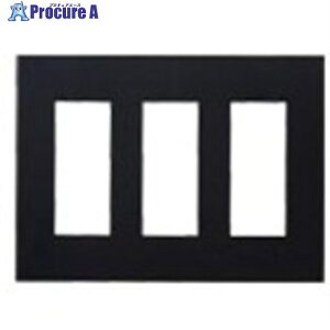 Panasonic ArchiDesign SO-STYLE�v���[�g 9�R�p �}�b�g�u���b�N WNS6009B 1�� ����735-2105 �y�����s�x���ρz