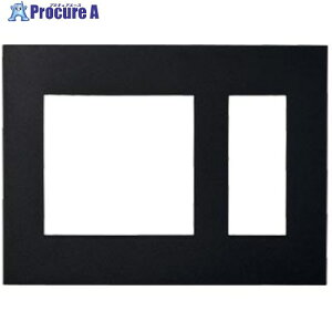Panasonic ArchiDesign SO-STYLE�v���[�g 2�A�ڌ��{3�R�p �}�b�g�u���b�N WNS6503B 1�� ����735-3640 �y�����s�x���ρz