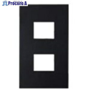 Panasonic ArchiDesign SO-STYLE�ȈՑω΃v���[�g 2�R�p �}�b�g�u���b�N WNS6702B 1�� ����735-3644 �y�����s�x���ρz