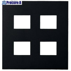 Panasonic ArchiDesign SO-STYLE�ȈՑω΃v���[�g 4�R�p(2�R�{2�R�p) �}�b�g�u���b�N WNS6704B 1�� ����735-3648 �y�����s�x���ρz