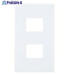 Panasonic ArchiDesign SO-STYLE�ȈՑω΃v���[�g 2�R�p �}�b�g�z���C�g WNS6702W 1�� ����735-3657 �y�����s�x���ρz