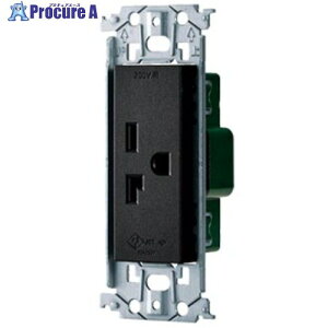 Panasonic 15A�E20A���p �A�h�o���X�V���[�Y �����ڒn�R���Z���g 250V �����g�t �}�b�g�u���b�N WTL19223MB 1�� ����735-8341 �y�����s�x���ρz