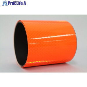�����G���}�e �v���Y�����˃}�O�l�b�g�V�[�g 100mm×1m �u���I�����W PHMG-DM100OR 12�� ����714-4895 �y�����s�x���ρz