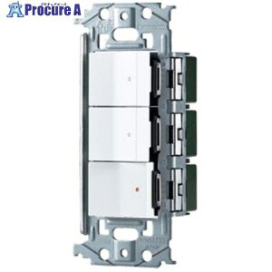Panasonic SO-STYLE�����X�C�b�`�Z�b�g �ق���X�C�b�`C×2�A�p�C���b�g�X�C�b�`C0.5A �}�b�g�z���C�g WNSS51558W 1�� ����735-7552 �y�����s�x���ρz