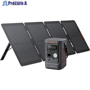 Jackery Solar Generator 300D 40WAir �|�[�^�u���d�� �\�[���[�p�l��1���Z�b�g �������f�� JSG-0304D 1S ��718-4940