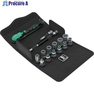 Wera 8100 SA 13 �T�C�N���b�v�R���t�H�[�g���`�F�b�g�Z�b�g ���t��]���o�[ 6.35�~�� �~���T�C�Y 15�_ 004022 1S ��716-2388