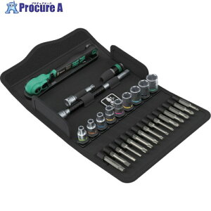 Wera 8100 SA 14 �T�C�N���b�v�R���t�H�[�g���`�F�b�g�Z�b�g ���t��]���o�[ 6.35�~�� �~���T�C�Y 28�_ 005541 1S ��716-2389