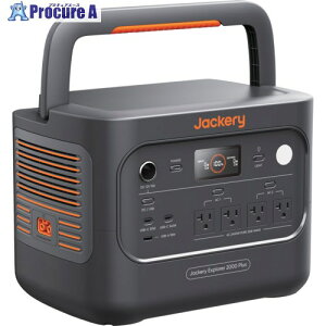 Jackery �|�[�^�u���d�� 2000PlusV2 JE-2000E 1�� ��734-4947 ���ԏ�n��