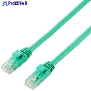 ELECOM LAN�P�[�u�� CAT6A���� �X�^���_�[�h 3m �O���[�� LD-GPA/GN3 1�{ ����730-9561