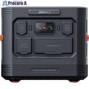 Jackery �|�[�^�u���d�� 1500Ultra JE-1500C 1�� ��712-6439 ���ԏ�n��