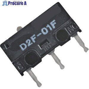 OMRON ���^���o�X�C�b�` �ɒ����^�}�C�N���X�C�b�` D2F-01F 1�� ��335-7206 ��I586