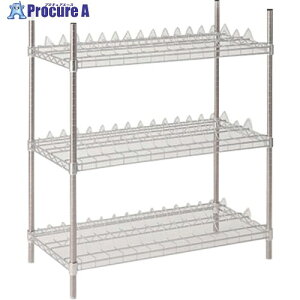 ERECTA ���[���V�F���t �Ԍ�910mm×���s460mm×����1384mm(PS) DB�t 3�i ���[���T�C�Y��330mm�p RSMS910BPS1390W3 1�� ����347-5991 �y�����s�x���ρz