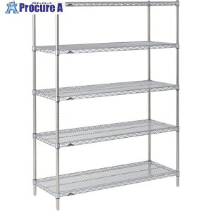 ERECTA �X�[�p�[�V���[�Y�E���C���[�V�F���t �Ԍ�1518mm×���s359mm×����2197mm(P) DB�� 5�i AS1520P2200N5 1�� ����349-2868 �y�����s�x���ρz