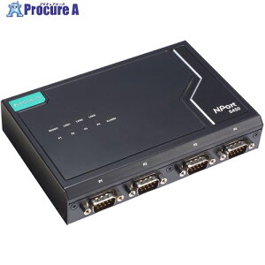 MOXA ��2���� 4�|�[�g RS-232/422/485 �Z�L���A�^�[�~�i���T�[�o�[ 10/100M RJ45×1 100M �}���`���[�hSC×2 ���C�h���x���f�� NPORT 6450-2S-SC-G2-T 1�� ����735-4245 �y�����s�x���ρz