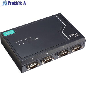 MOXA ��2���� 4�|�[�g RS-232/422/485 �Z�L���A�^�[�~�i���T�[�o�[ 10/100M RJ45×1 100M �V���O�����[�hSC×2 ���C�h���x���f�� NPORT 6450-2M-SC-G2-T 1�� ����735-4246 �y�����s�x���ρz