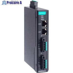 MOXA 2�|�[�g �A�h�o���X�h Modbus�Q�[�g�E�F�C IEC62443-4-2���� RJ45×2 DB9 2kV�≏�ی� MGATE MB3270I-G2 1�� ����714-2484 �y�����s�x���ρz