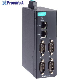 MOXA 4�|�[�g �A�h�o���X�h Modbus�Q�[�g�E�F�C IEC62443-4-2���� RJ45×2 5�s���^�[�~�i���u���b�N MGATE MB3470-TB-G2 1�� ����714-2499 �y�����s�x���ρz