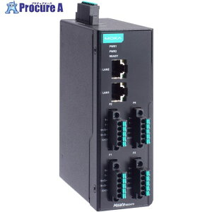 MOXA 4�|�[�g �A�h�o���X�h Modbus�Q�[�g�E�F�C IEC62443-4-2���� RJ45×2 5�s���^�[�~�i���u���b�N 2kV�≏�ی� ���C�h���x���f�� MGATE MB3470I-TB-G2-T 1�� ����714-2500 �y�����s�x���ρz