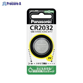 Panasonic リチウムボタン電池 CR2032P ▼20814 パナソニック(株)●a559