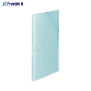 KING JIM クリアーファイルホルダーイン12P 水色 6171-3Tミス ▼24713 (株)キングジム●a559