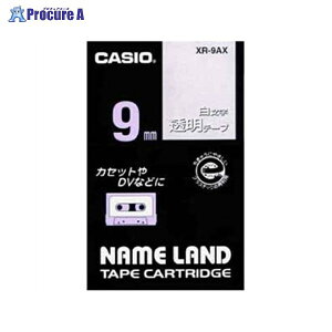 CASIO �l�[�������h�e�[�v 9mm �����^������ XR-9AX ��28576 �J�V�I�v�Z�@(��)��a559