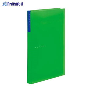 KING JIM クリアーファイルタフル(透明)20P緑 8152Tミト ▼28678 (株)キングジム●a559