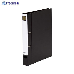 KING JIM Dリングファイル(脱・着)A4S 黒 687クロ ▼40727 (株)キングジム●a559