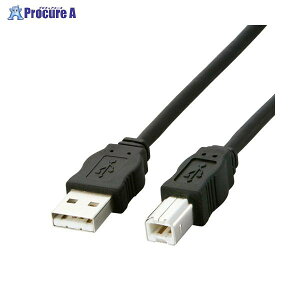 ELECOM ���Ή�USB�P�[�u�� 5m USB2-ECO50 (343) ��66025 �G���R��(��)��a559