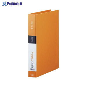 KING JIM シンプリーズ リングファイル オレンジ 642SPオレ ▼7370 (株)キングジム●a559