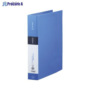 KING JIM シンプリーズ リングファイル 青 643SPアオ ▼7373 (株)キングジム●a559