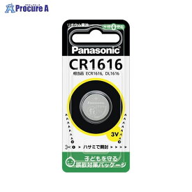 Panasonic リチウムボタン電池 CR1616P ▼814 パナソニック(株)●a559