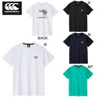 カンタベリー 半袖 Tシャツ メンズ canterbury ショートスリーブ UGLY KIWI トレーニングティ ラグビー …