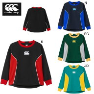 キッズ 長袖 ピステ ウェア カンタベリー CANTERBURY ジュニア ダフテッククロス プラクティス プルオー…
