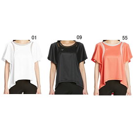 ミズノ≪+me≫ 半袖メッシュ切替Tシャツ Women's 特価セール D2MA7203