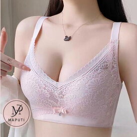 ブラジャー ノンワイヤーブラ ナイトブラ 昼夜兼用 ボタニカルレース ノンワイヤー 大きいサイズ 下着 おしゃれ レディース 通気性